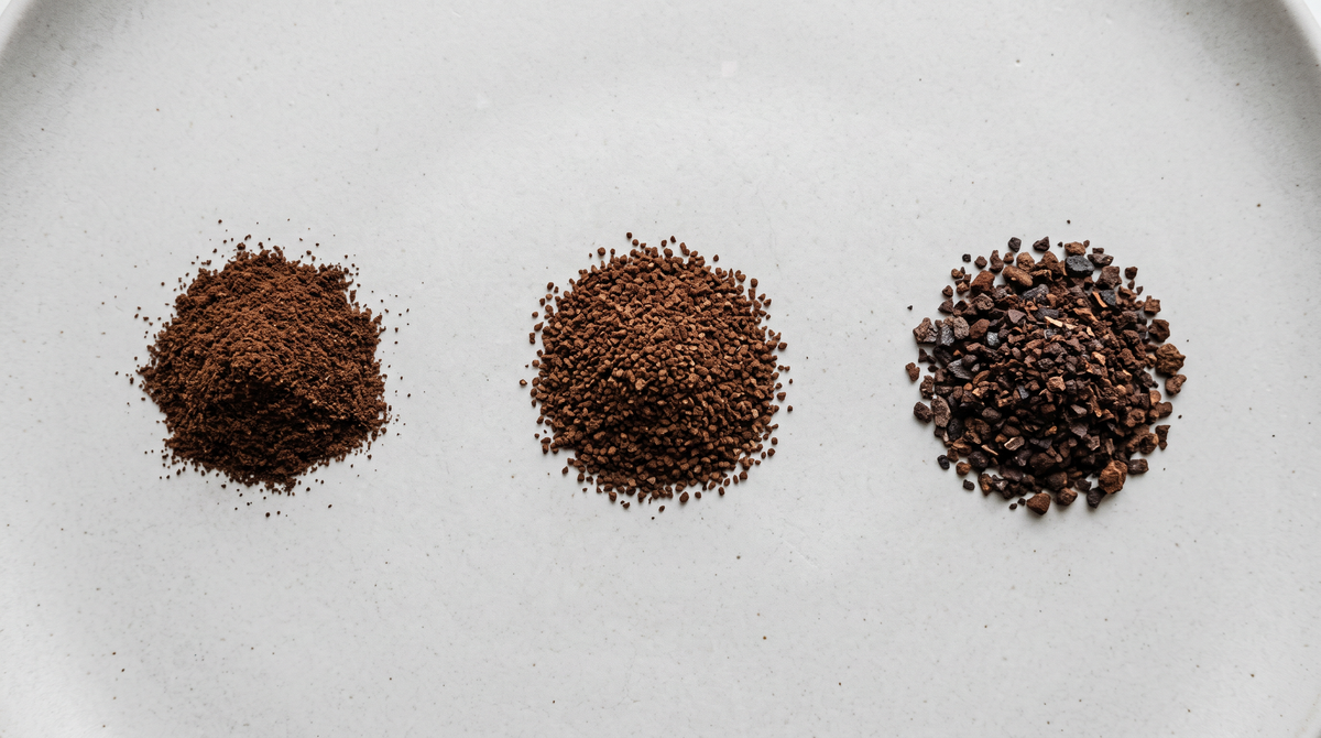 Match the grind to the brew