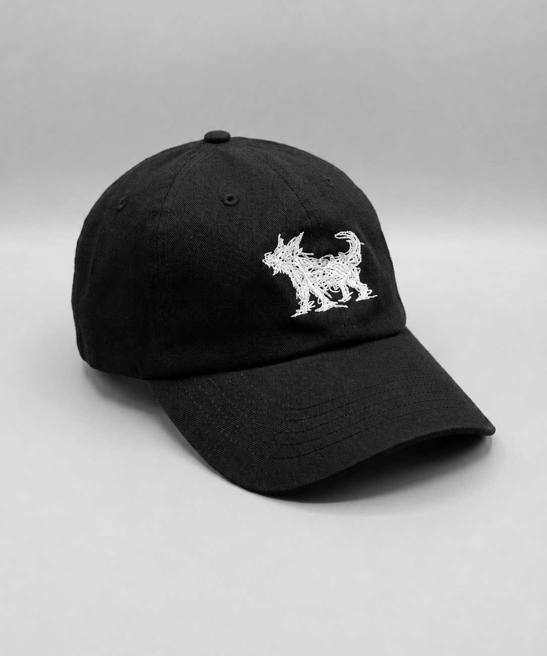 Dad Hat — Incognito (Black) | Embroidered