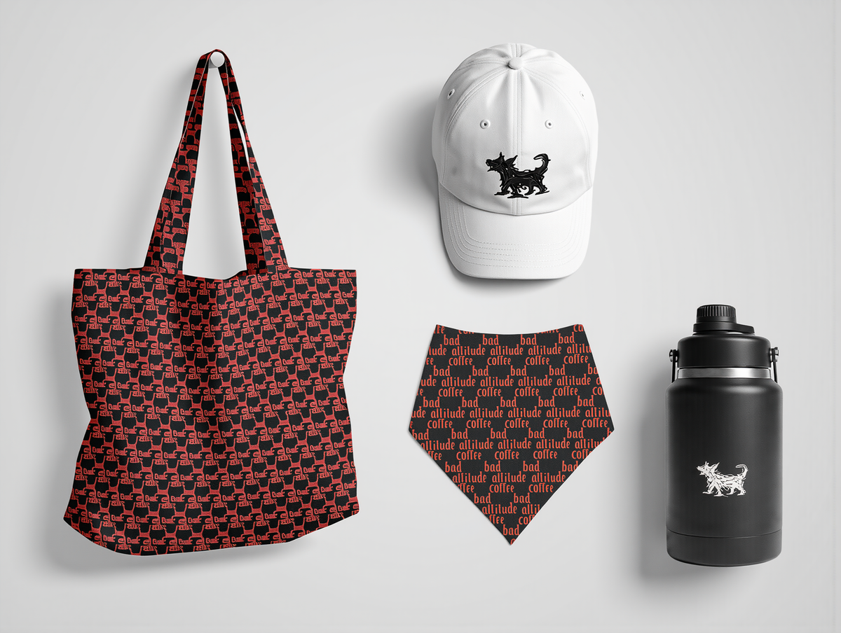 Dog Walker + Hat + 64 oz Flask