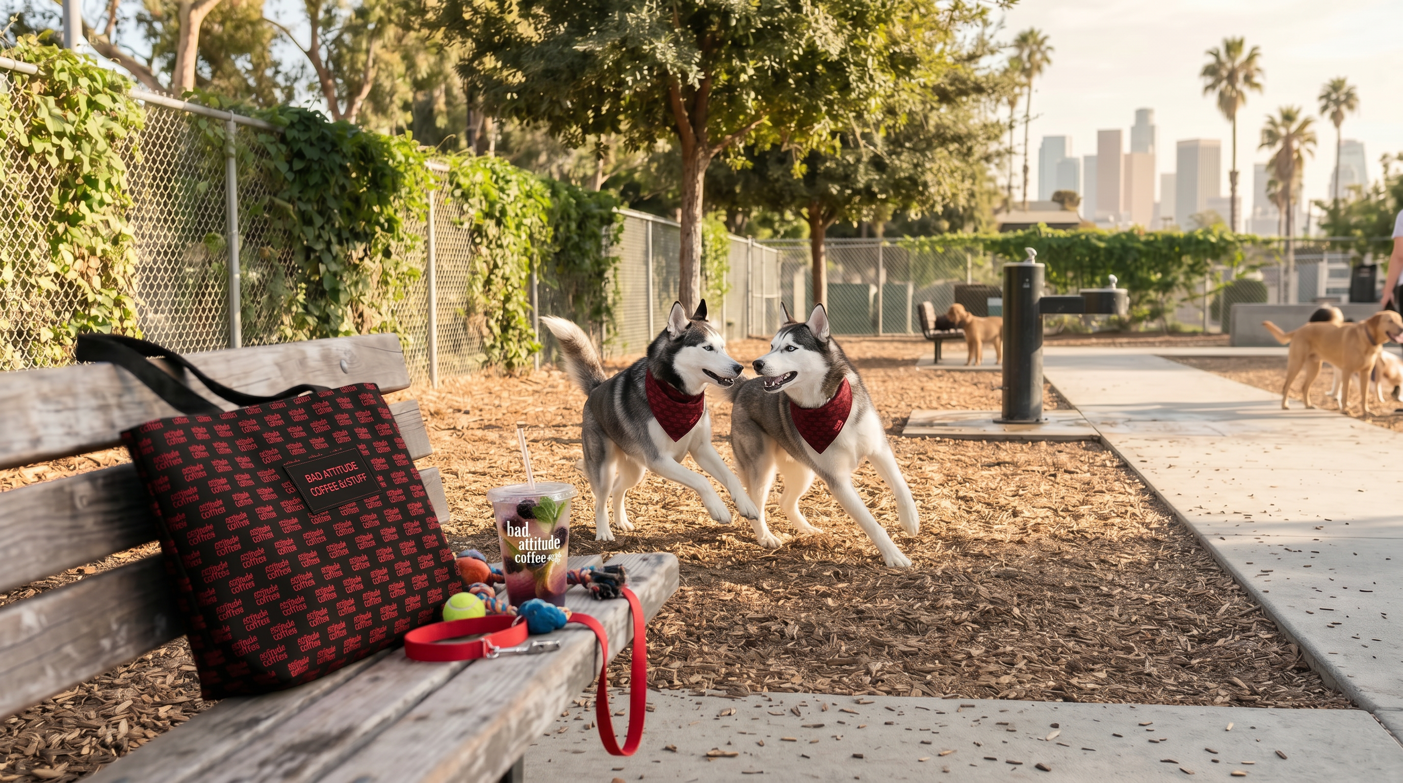 Tote Bag - Repeat Logo (Matches Bandana)