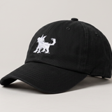 Dad Hat — On The Record (Black) | Embroidered